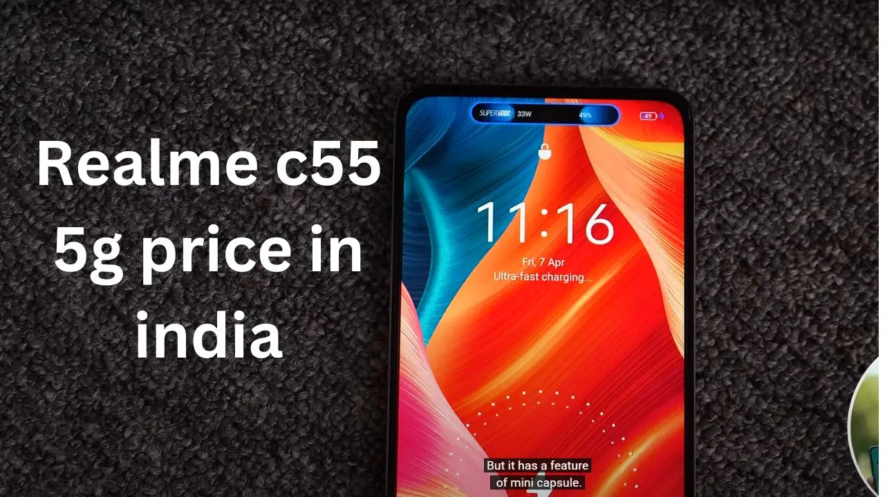 Realme c55 5g price in india